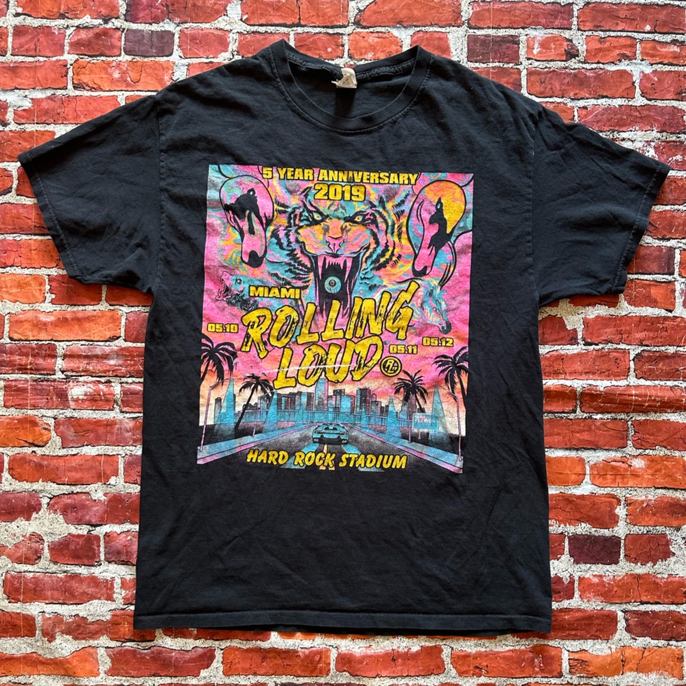 Rolling Loud 5 Year Anniversary 2019 Miami Shirt - Gem
